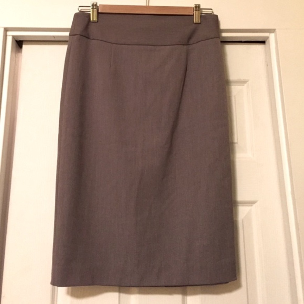 Grace Elements | Gray Pencil Skirt